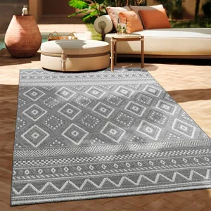 Paco Home Tapis Exterieur Terrasse Balcon Tapis Cuisine Moderne Motif ...