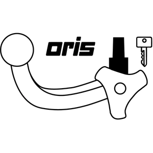 Attelage démontable sans outil oris 049-623