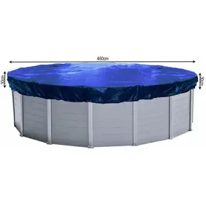 Couverture de Piscine dhiver Ronde 200gm² QUICK STAR pas cher