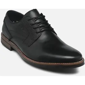 Rieker Chaussures à lacets pour homme 13523, Noir, 40 EU