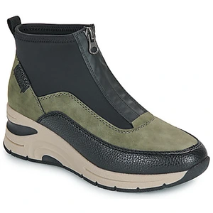 Bottines Rieker Femme Vert - N9362-54 - Fermeture à glissière - Talon compensé