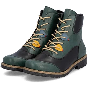 Rieker Damen 73510 Schnürstiefel, Multicolore, 6.5 UK pas cher