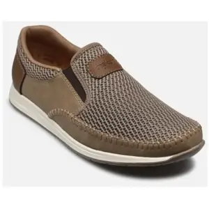 Rieker, Hommes, Derbies, Mokassin-Schuhe, Marron, Beige, (41)