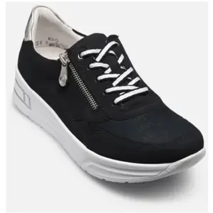Basket Basse Cuir Rieker Alabama - Bleu pas cher