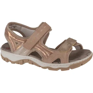 Sandales Rieker 68866 Rose pas cher