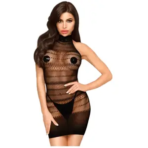 Comparateur de prix : Penthouse Lingerie Epic Night - Erotische Jurk - Maat XL - Zwart