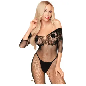 Penthouse Lingerie High Profile - Erotische Catsuit - Maat S/L - Zwart pas cher