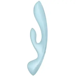 Satisfyer 'Triple Oh', 24 cm, 3 motoren, flexibel, aan beide zijden te gebruiken pas cher