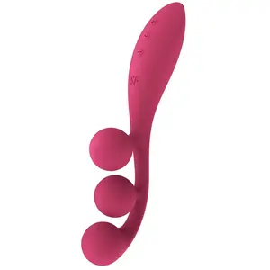 Satisfyer Tri Ball 1, 20,5 cm, vibromasseur à poser, 3 moteurs pas cher