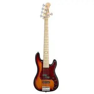 Sadowsky MetroLine 21-5 Hybrid Ash 59 Burst Transparent High Polish 5-snarige elektrische basgitaar pas cher