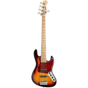 Sadowsky MetroLine 21-5 Vintage Ash 59 Burst Transparent High Polish 5-snarige elektrische basgitaar pas cher