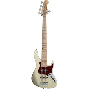 Sadowsky MetroLine 24-5 Vintage Ash Solid Olympic White High Polish 5-snarige elektrische basgitaar pas cher