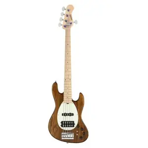 Sadowsky MetroLine 21-5 Vintage M/J Bass Swamp Ash Antique Tobacco Transparent Satin 5-snarige elektrische basgitaar met gigbag pas cher