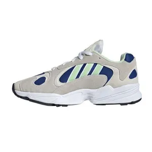 Basket adidas Originals YUNG-1 - ADIDAS ORIGINALS - Gris - Cuir - Lace... pas cher