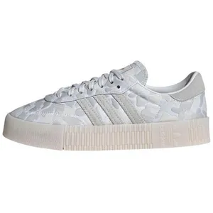 Sneakers Femme Adidas Originals EE4676 - Blanc - Lacets - Plat pas cher