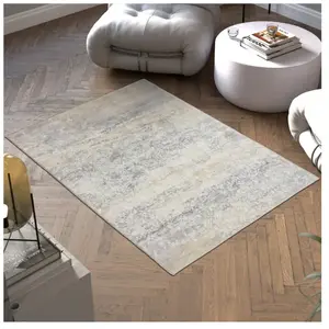 TAPIS - TECTAKE - Tapis design vintage DALIA à poils courts doux lavable et antidérapant - 120x170cm pas cher