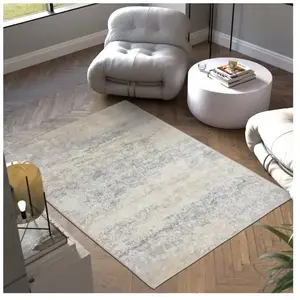 TAPIS - TECTAKE - Tapis design vintage DALIA à poils courts doux lavable et antidérapant - 160x230cm pas cher