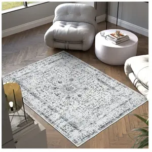 TAPIS - TECTAKE - Tapis design vintage ALIYA avec motif oriental à poi...Vendu parcdiscount
