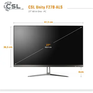 CSL All-in-One-PC Unity F27B-ALS / 256 Go / 8 Go RAM / Win 11 Famille,... pas cher