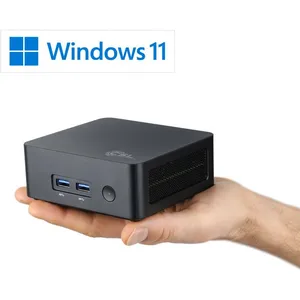 Mini PC CSL Narrow Box Black 16 Go RAM 500 Go M.2 SSD Windows 11 Pro