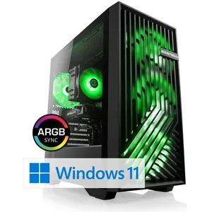 PC de jeu, CSL Computer, M10950H, AMD Ryzen 7 7700 (8x 3800 MHz), GeFo... pas cher