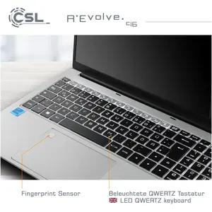CSL Notebook R'Evolve C16 / 16Go / 4000Go / Windows 11 Pro (16", 4000 ... pas cher