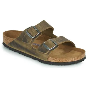 Birkenstock Sandales Birkenstock Arizona Sfb Cuir Gras Vert - 43