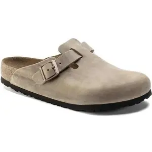 Comparateur de prix : Birkenstock Birkenstock Boston Oiled Leather Colour Marron - 40
