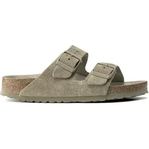 Birkenstock Homme Slides, Kaki, 39 EU Étroit pas cher