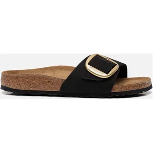 Sandales Femme - BIRKENSTOCK - Arizona - Cuir nubuck - Boucle de serrage - Noir pas cher
