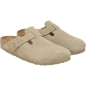 Comparateur de prix : Birkenstock Birkenstock Boston Suede Leather Sandales Vert - 42