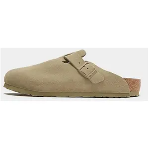 Birkenstock Sandales Boston Faded Homme - Khaki, Khaki 45