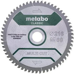 MultiCutClassic Metabo 305x30 80 fz/tz 5°neg /b pas cher