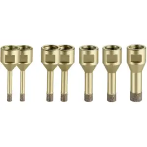 Metabo Metabo Set de couronnes diamantées « Dry », 7 pièces, M14 - 628... pas cher