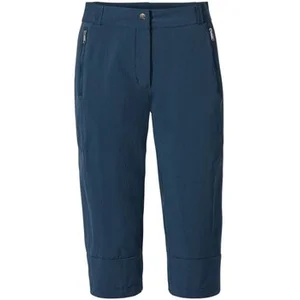 VAUDE Women's Farley Stretch Capri III Pantalon Femme, Dark Sea, 38 pas cher