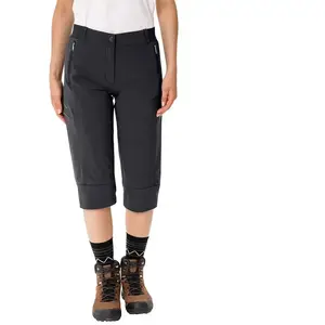 Comparateur de prix : Pantalon femme VAUDE Farley Stretch Capri III Noir 48