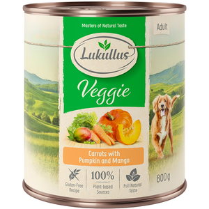 Lukullus Veggie pour chien - 6 x 800 g pas cher