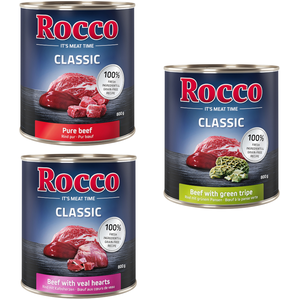 Rocco Classic paquet mixte 6 x 800g - boeuf pas cher