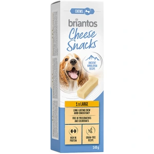 Briantos Cheese Snacks pour chien  - large (1 x 140 g) pas cher