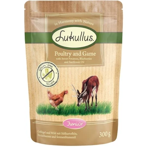 Lukullus Junior sans céréales 6 x 300 g pour chien - volaille, gibierVendu parzooplus-be