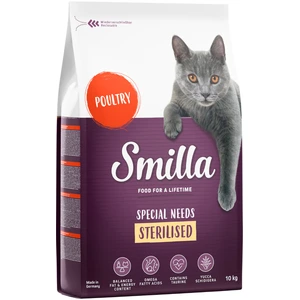 Smilla Adult Sterilised volaille pour chat - 10 kg pas cher