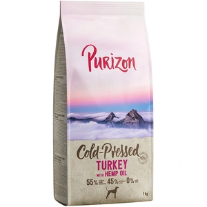 Purizon Coldpressed dinde, huile de chanvre pour chien - 1 kg pas cher