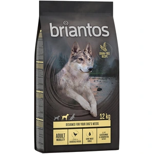 Briantos Adult Mobility poulet, pommes de terre - SANS CÉRÉALES pour chien - 12 kg pas cher