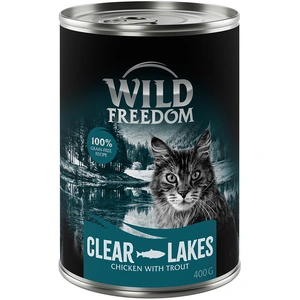 Wild Freedom Adult 6 x 400 g pour chat - Clear Lakes - poulet, truite pas cher