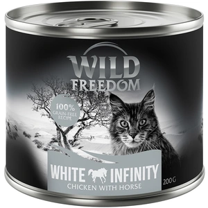 Wild Freedom Adult 6 x 200 g pour chat - White Infinity - poulet, cheval pas cher