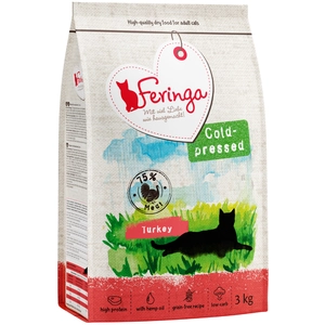 3kg Adult pressées à froid dinde Feringa - Croquettes pour chat pas cher