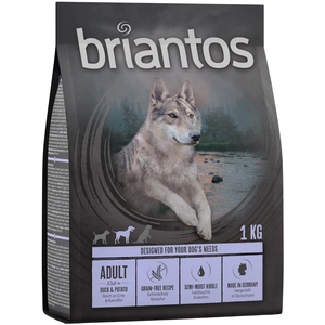 1kg Briantos Adult canard, pommes de terre SANS CÉRÉALES - Croquettes pour chienVendu parzooplus-be