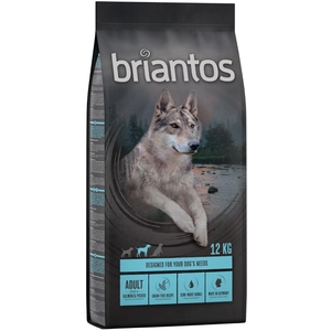 12kg Briantos Adult saumon, pommes de terre SANS CÉRÉALES - Croquettes... pas cher