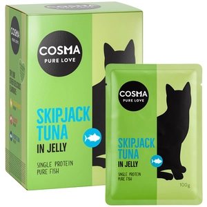 6x100g Cosma Original thon Skipjack - Pâtée pour chat pas cher