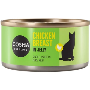 6x170g Cosma Original en gelée, poulet - Pâtée pour chat pas cher